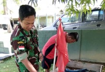 Bom Aktif Ditanam Di Halaman Makodim