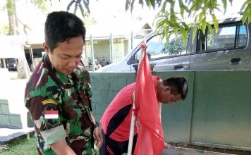 Bom Aktif Ditanam Di Halaman Makodim