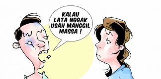Istri Latah Teriak Maling, Suami yang Dimassa