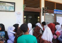 Web SMAN 3 Diretas, Hari Pertama PSB Online Jaringan Lelet