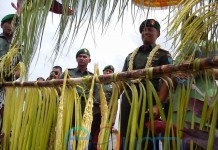 Budaya Melayu-Dayak Sambut Mayjen Andika