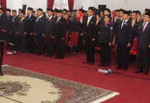 168 Pejabat Eselon III dan IV Dilantik