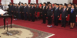 168 Pejabat Eselon III dan IV Dilantik