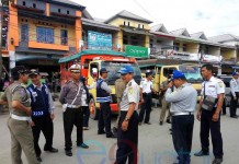Razia Gabungan Dishubkominfo, Satlantas dan Satpol PP, Jukir Ilegal Sebabkan Kemacetan
