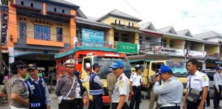 Razia Gabungan Dishubkominfo, Satlantas dan Satpol PP, Jukir Ilegal Sebabkan Kemacetan