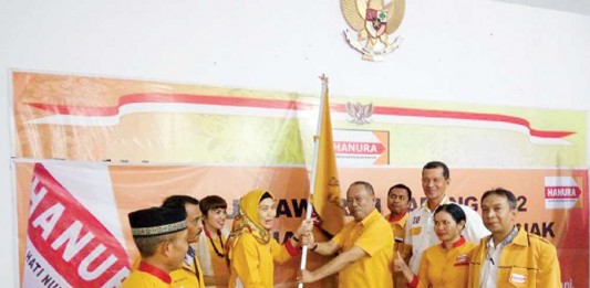 Aklamasi, Damri Pimpin Hanura Kota Pontianak
