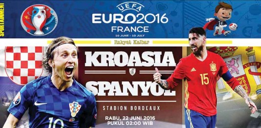 Kroasia vs Spanyol, Jaga Posisi Puncak