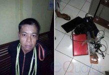 Bengkas Sekolah di Waktu Subuh, Wanita Maling Dibekuk Penjaga Malam