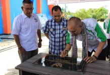 Wali Kota Awang Resmikan IPA dan Intake