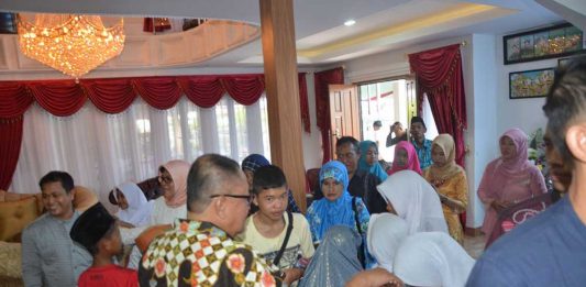 Open House Bupati Kubu Raya, H Rusman Ali: Maaf Lahir dan Batin