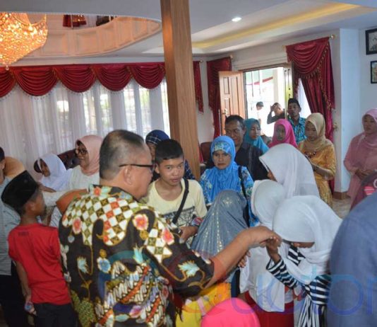 Open House Bupati Kubu Raya, H Rusman Ali: Maaf Lahir dan Batin