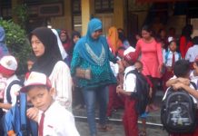 Kampanye Hari Pertama Sekolah, Ayo…Antar Anak ke Sekolah
