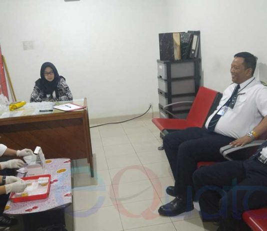 Dishub Tes Urin Pilot