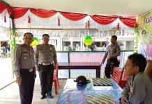 Kapolres Tinjau Pospam Ledo dan Sungai Duri