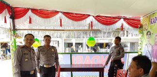 Kapolres Tinjau Pospam Ledo dan Sungai Duri