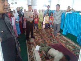 Warga Bukit Tinggi Meninggal Didalam Masjid Diduga Sering Minuman Bersoda