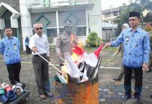 1.500 Layangan Hasil Razia Dibakar, Bahayakan Orang Lain, Bukan Pemain
