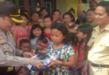 Korban Kebakaran Peroleh Bantuan Sembako dan Seragam Sekolah