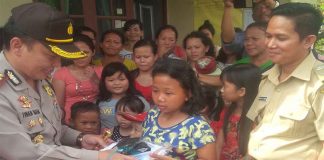 Korban Kebakaran Peroleh Bantuan Sembako dan Seragam Sekolah