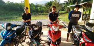 Tiga Warga Bengkayang Curi Motor di Sambas