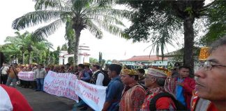 Dilarang Bakar Lahan Warga Datangi DPRD