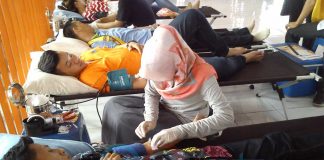 HUT Pemadam Kebakaran Panca Bhakti, Kumpulkan 100 Kantong Darah