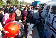 Arus Balik Lebaran Idul Fitri 1437 Hijriah, Penumpang Ekspres Poly II Membludak