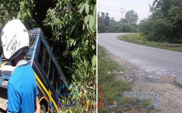 Waspada Kala Lewati Jembatan Sungai Bengkalo