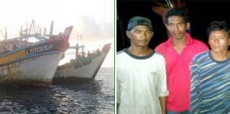 Penyergapan Kapal Sekitar 8 Mil Laut Pulau Kalimantan