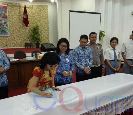 Karolin Ingatkan Pelajar Jangan Sentuh Narkoba