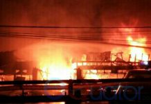 Roots Ville Café and Resto Terbakar