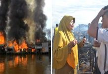 36 Ruko Ludes Terbakar, Pemkab Sambas Berduka