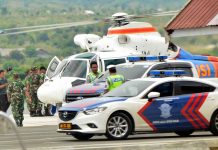 Evakuasi Jenazah Santoso Gunakan Helikopter