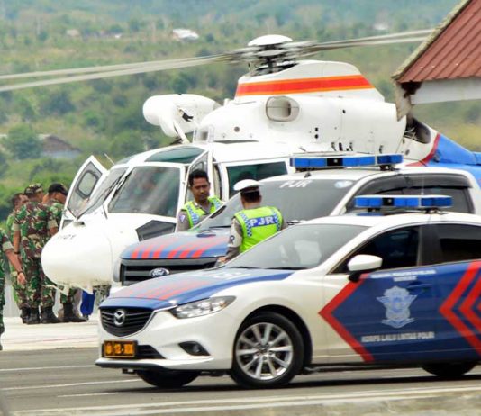 Evakuasi Jenazah Santoso Gunakan Helikopter