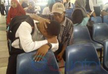 Najrin Menangis, Empat Kali Tes Akhirnya Lulus