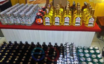 Polres Sintang Sita 260 Botol Minol Malaysia