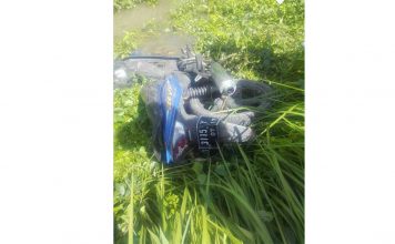 Tiga Hari Motor di Dalam Parit