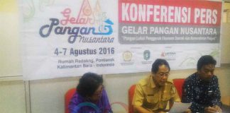 Kalbar Tuan Rumah Gelar Pangan Nusantara