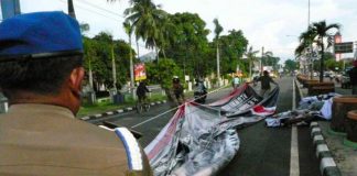 Dipasang di Lokasi Terlarang dan Melindungi Pandangan