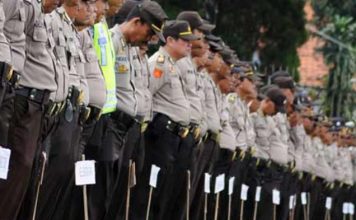 Jelang Pelantikan Presiden 20 Oktober. Siapkan Personil, Polres Ketapang Siaga Satu