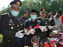 Musnahkan 6 Kg Sabu dan 39 ribu Happy Five