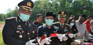 Musnahkan 6 Kg Sabu dan 39 ribu Happy Five