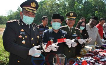 Musnahkan 6 Kg Sabu dan 39 ribu Happy Five