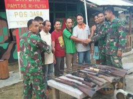 Dari Anjangsana Hingga Sunatan, Pasukan Kodam Terima Senpi Ilegal