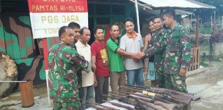 Dari Anjangsana Hingga Sunatan, Pasukan Kodam Terima Senpi Ilegal