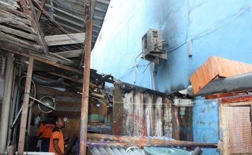 Tiga Kali Letupan Ruko Nyaris Terbakar