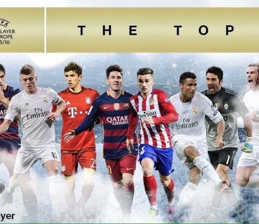 Sepuluh Kandidat, Neymar Tak Masuk Pemain Terbaik Eropa 2015/2016