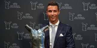 Cristiano Ronaldo Resmi Jadi Pemain Terbaik Eropa 2016