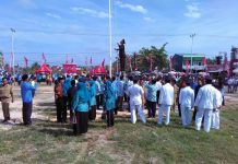 Sangsot, Bendera Tak Bisa Naik tapi Bisa Diturunkan