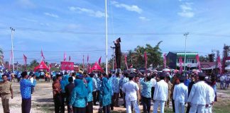 Sangsot, Bendera Tak Bisa Naik tapi Bisa Diturunkan
